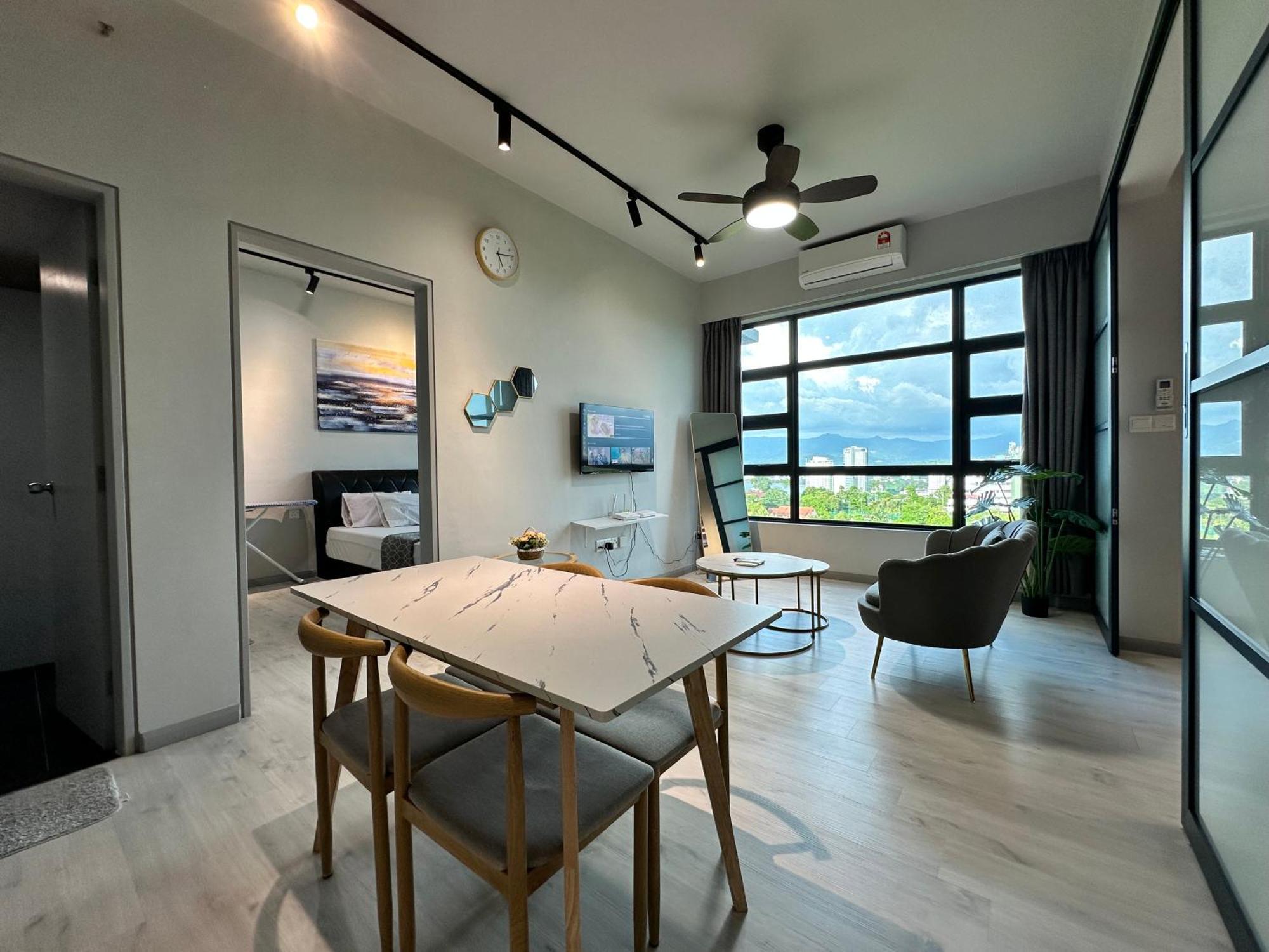 L Homestay Jesseltonquay Jq Kk City亚庇市区中心民宿2房1厕 Kota Kinabalu Esterno foto