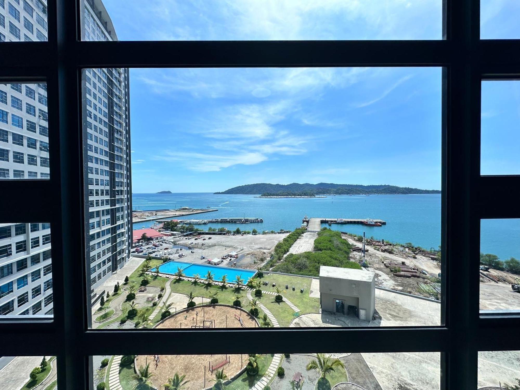 L Homestay Jesseltonquay Jq Kk City亚庇市区中心民宿2房1厕 Kota Kinabalu Esterno foto