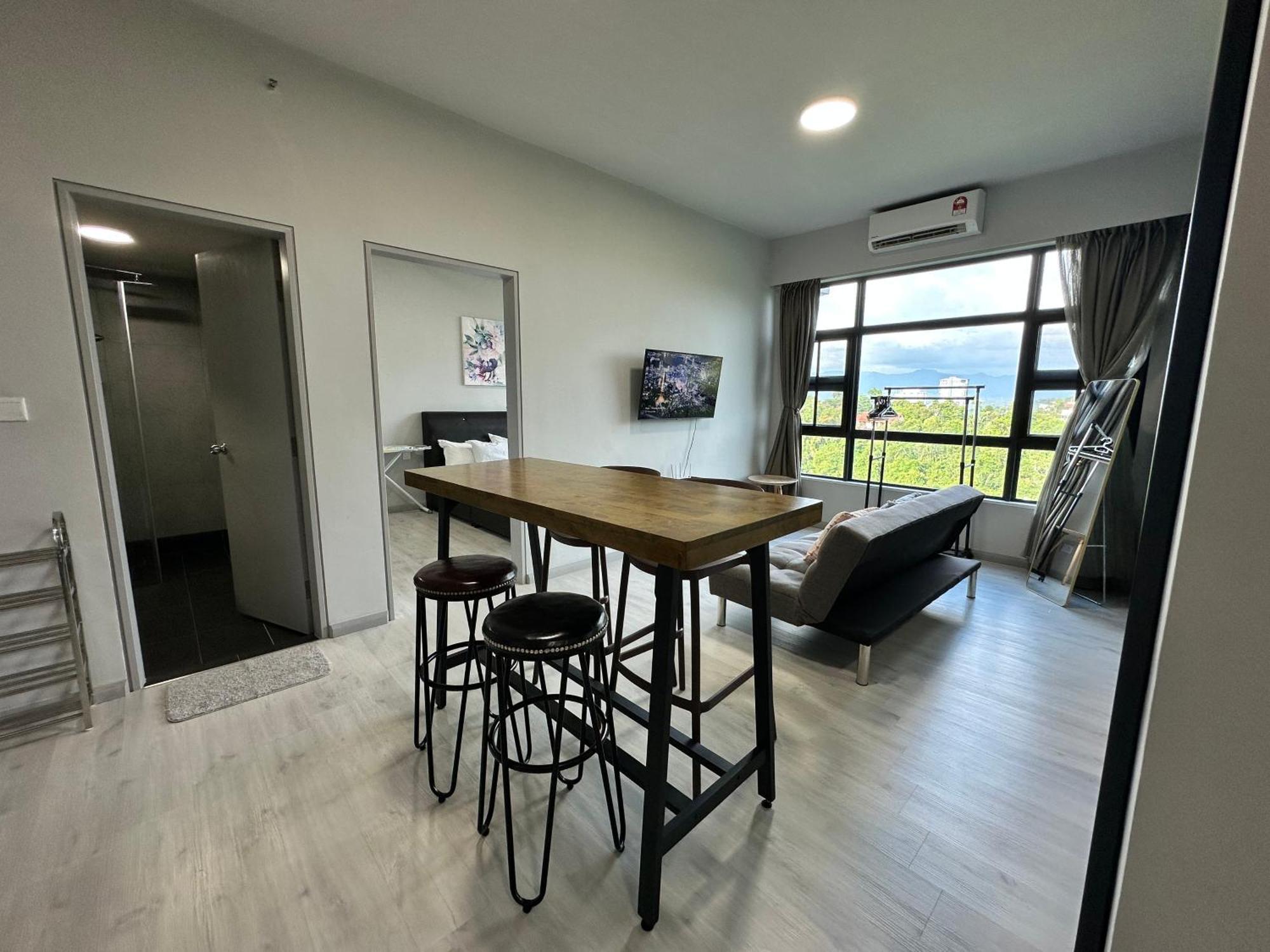 L Homestay Jesseltonquay Jq Kk City亚庇市区中心民宿2房1厕 Kota Kinabalu Esterno foto