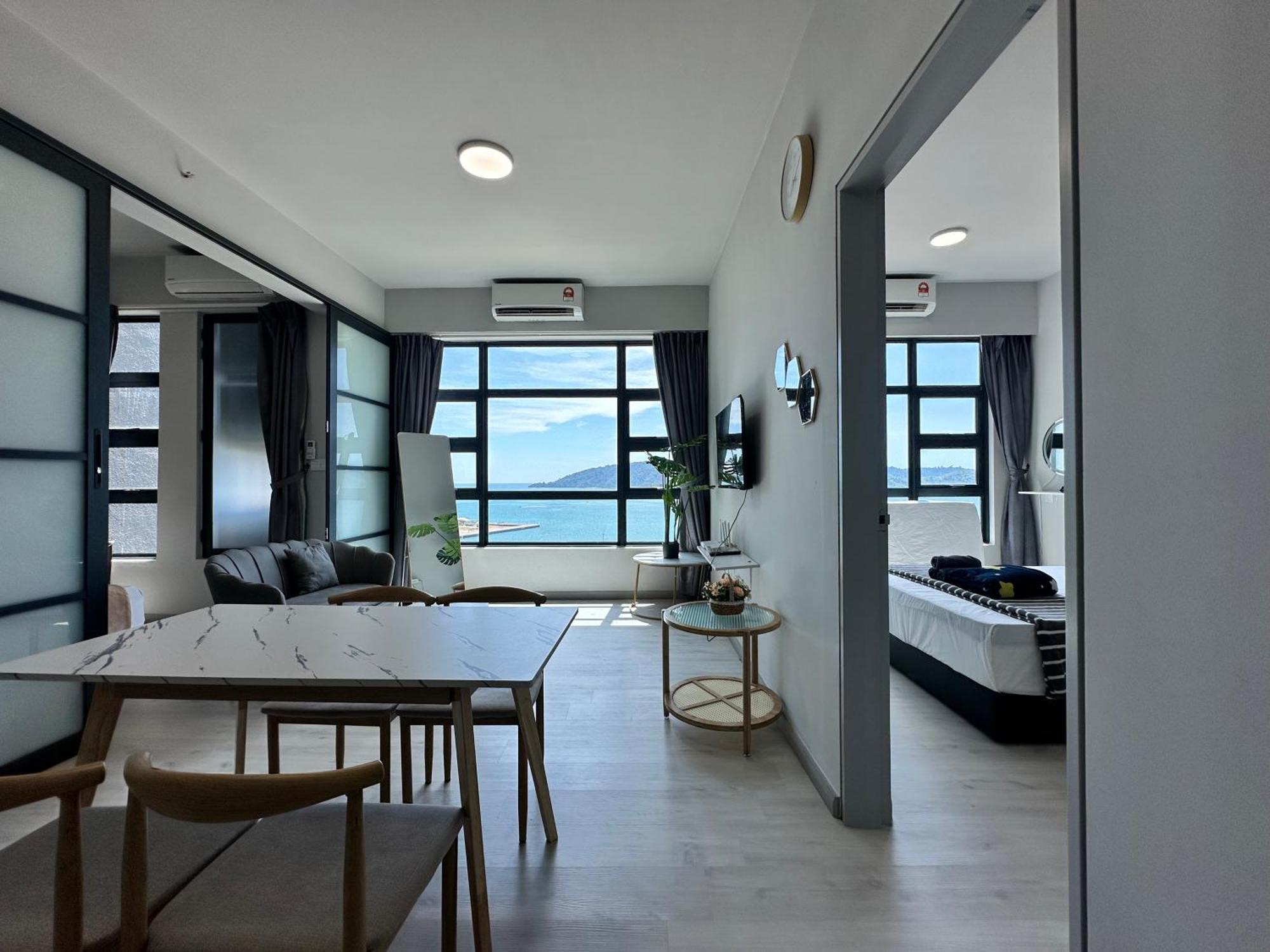 L Homestay Jesseltonquay Jq Kk City亚庇市区中心民宿2房1厕 Kota Kinabalu Esterno foto