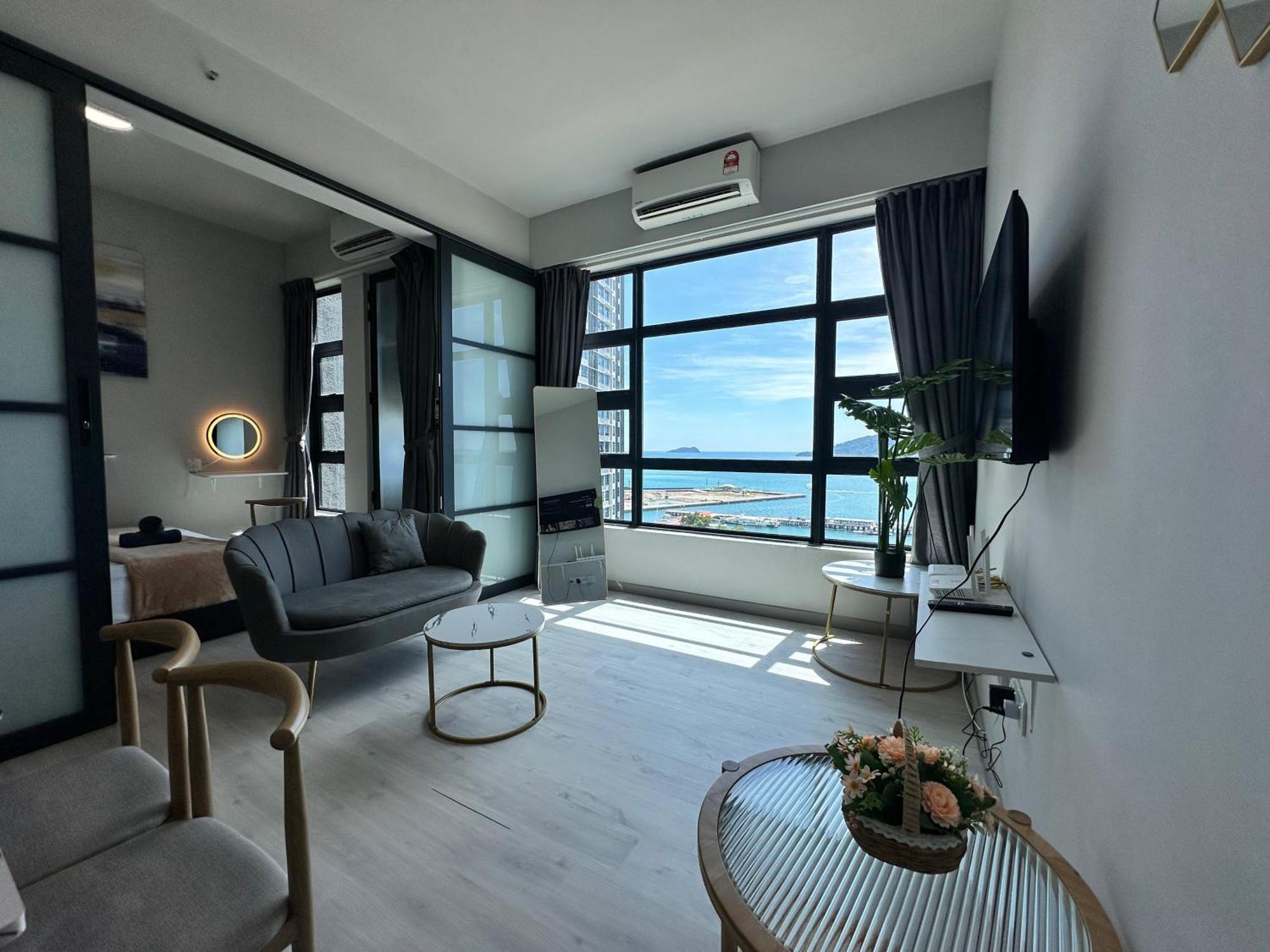 L Homestay Jesseltonquay Jq Kk City亚庇市区中心民宿2房1厕 Kota Kinabalu Esterno foto