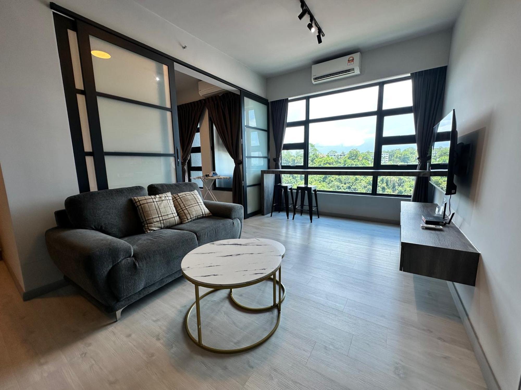 L Homestay Jesseltonquay Jq Kk City亚庇市区中心民宿2房1厕 Kota Kinabalu Esterno foto