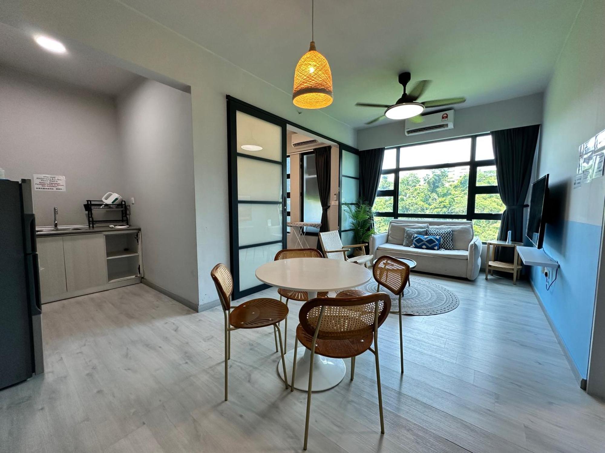 L Homestay Jesseltonquay Jq Kk City亚庇市区中心民宿2房1厕 Kota Kinabalu Esterno foto