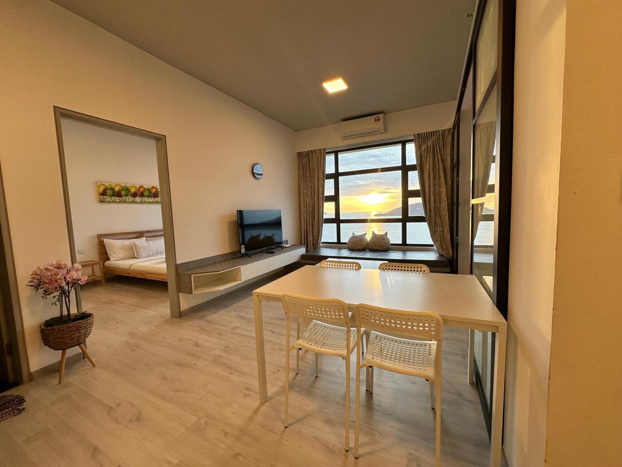 L Homestay Jesseltonquay Jq Kk City亚庇市区中心民宿2房1厕 Kota Kinabalu Esterno foto