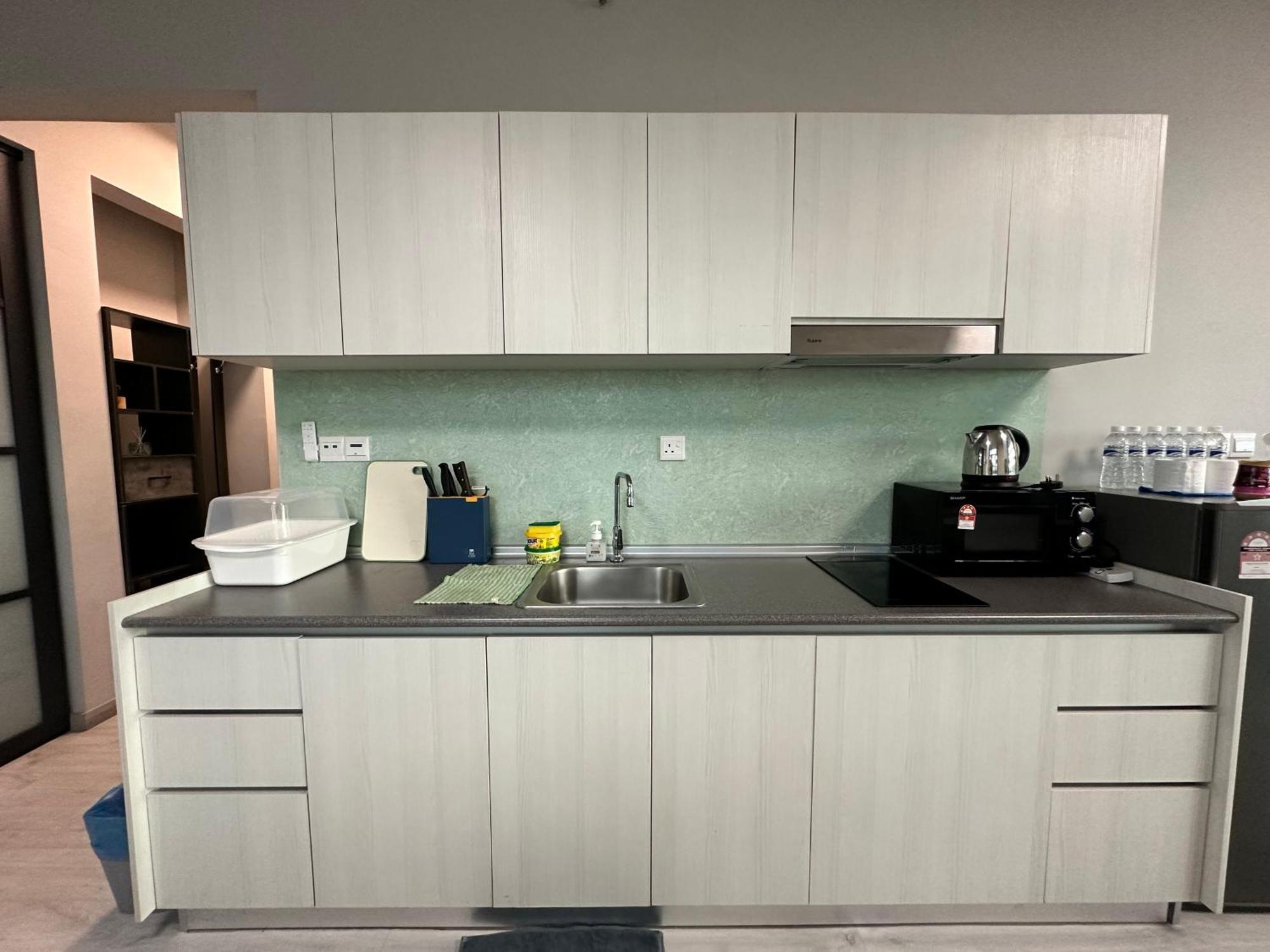 L Homestay Jesseltonquay Jq Kk City亚庇市区中心民宿2房1厕 Kota Kinabalu Esterno foto