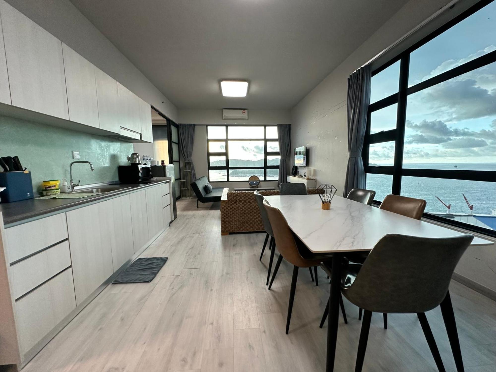 L Homestay Jesseltonquay Jq Kk City亚庇市区中心民宿2房1厕 Kota Kinabalu Esterno foto