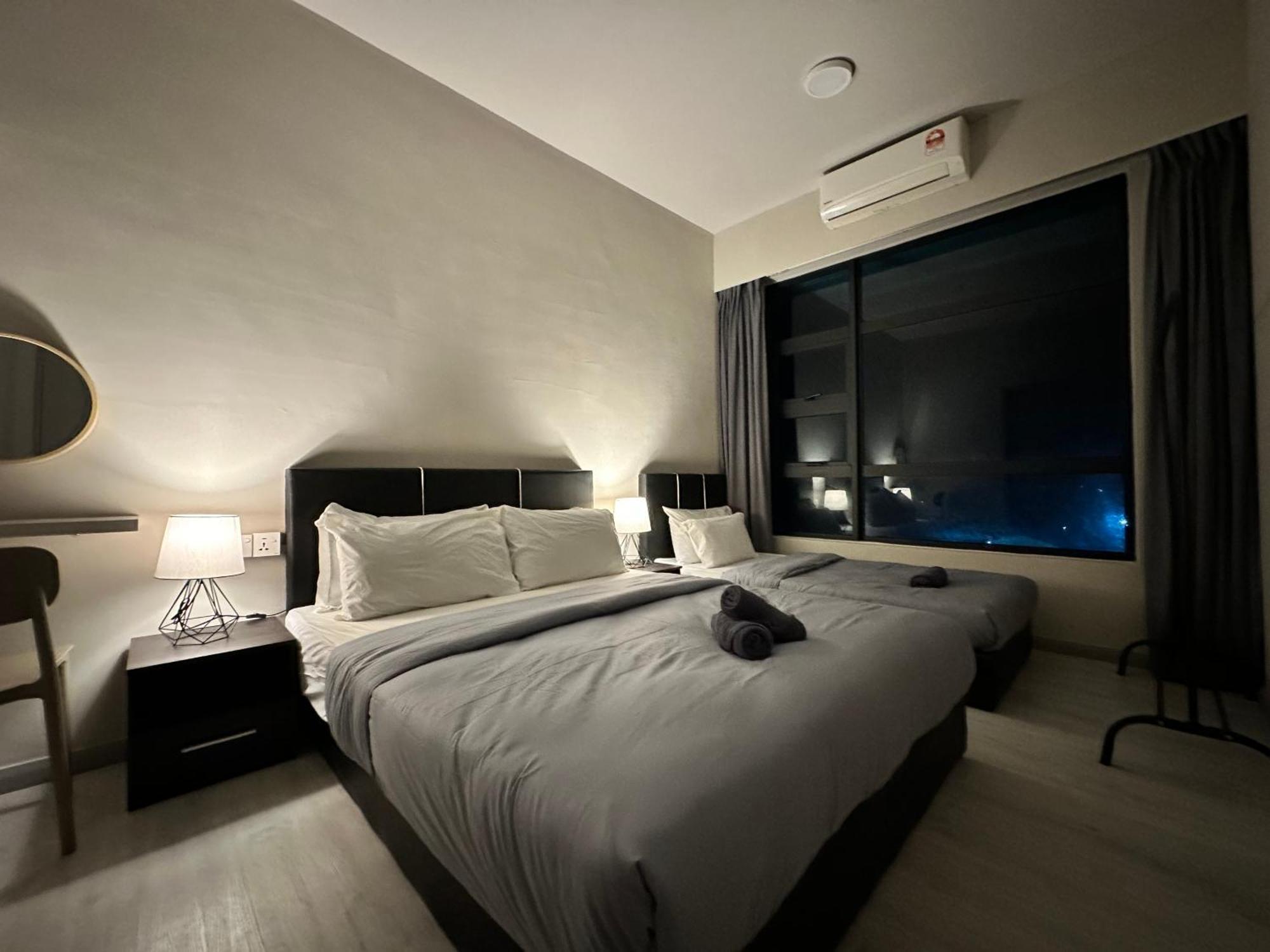 L Homestay Jesseltonquay Jq Kk City亚庇市区中心民宿2房1厕 Kota Kinabalu Esterno foto