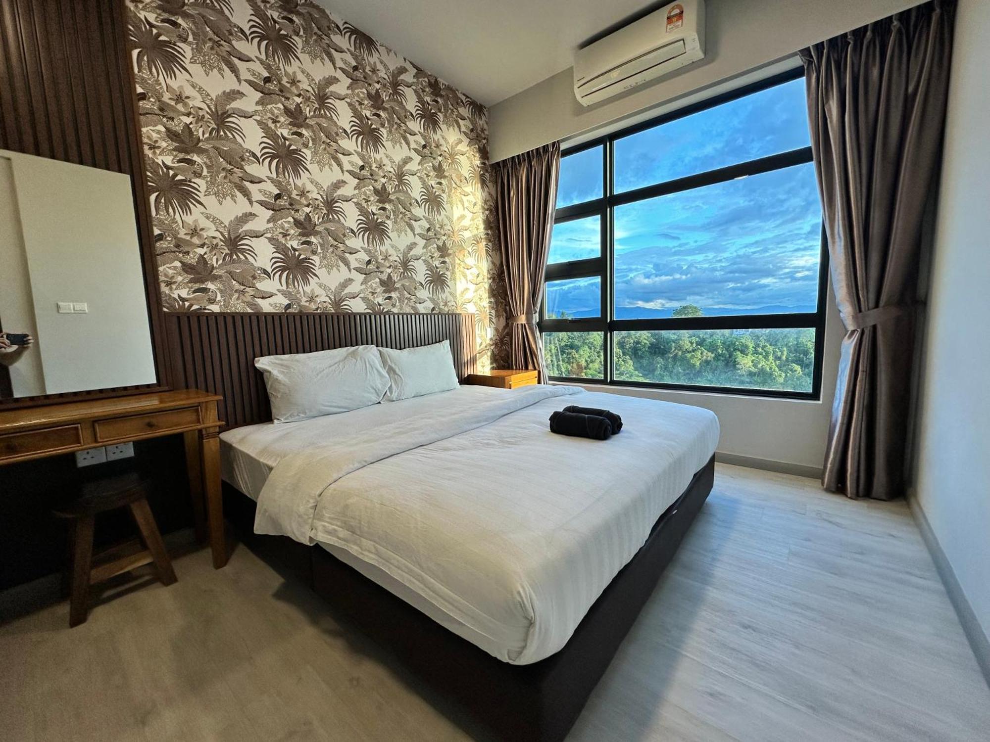 L Homestay Jesseltonquay Jq Kk City亚庇市区中心民宿2房1厕 Kota Kinabalu Esterno foto